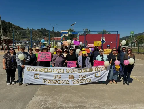 Marcha por los derechos de nuestros Adultos Mayores