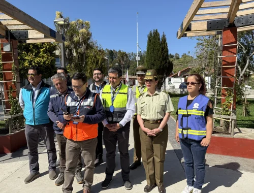Cobquecura participo del simulacro de terremoto y tsunami organizado por SENAPRED